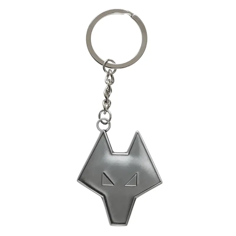 Wolverhampton Wanderers Shirt Store | 3D Wolf Head Keyring Collection Wolverhampton Wanderers Official Gear